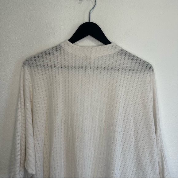 Maurice’s White Sheer Cover-Up – Women’s Size 0 - Picture 6 of 6